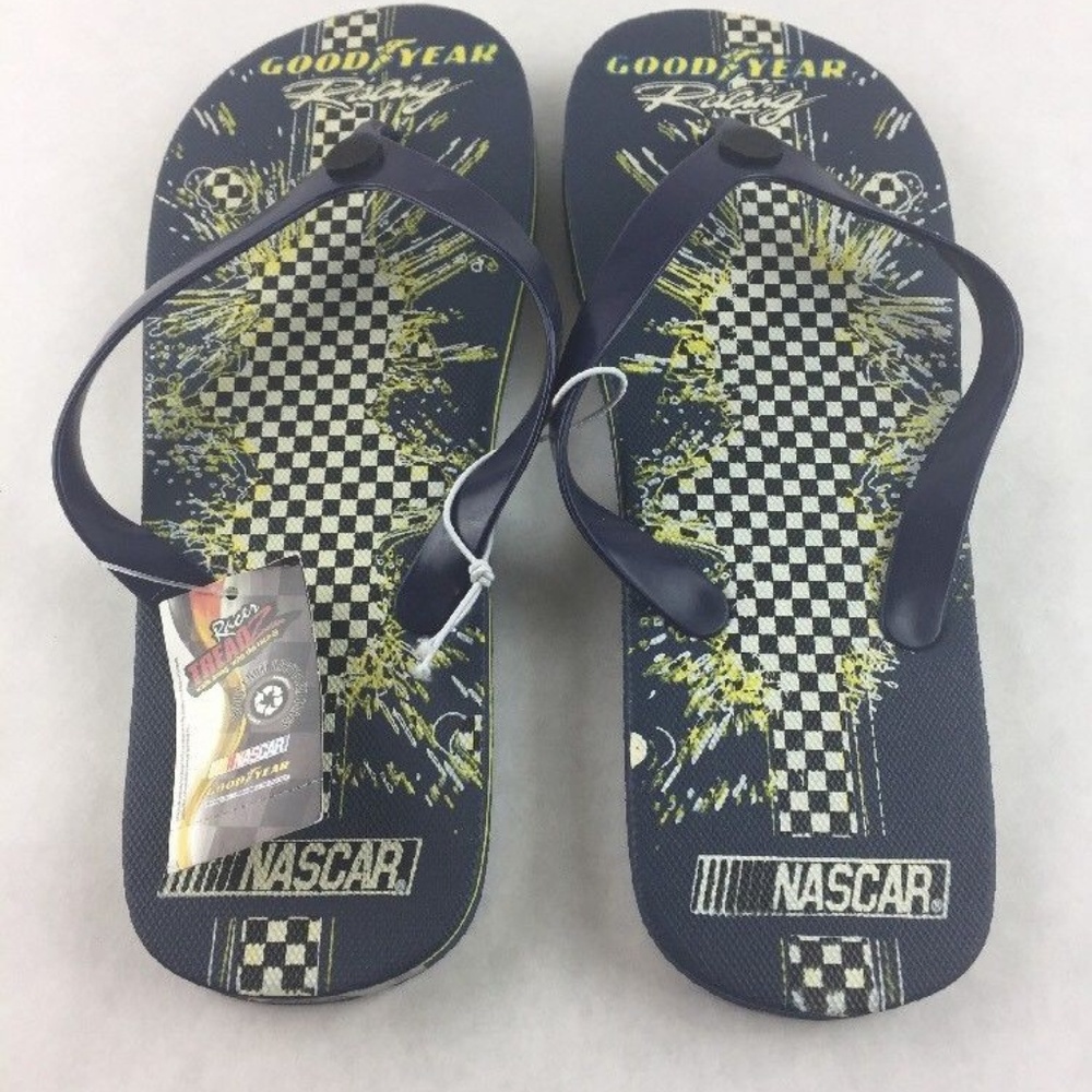 NASCAR GoodYear Original Racing Sandals Flip Flops
